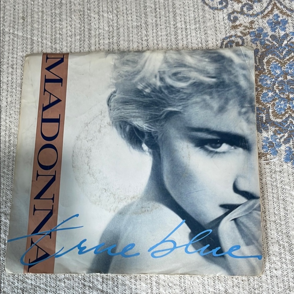 Madonna True Blue & Like a Virgin Vinyl Record Set